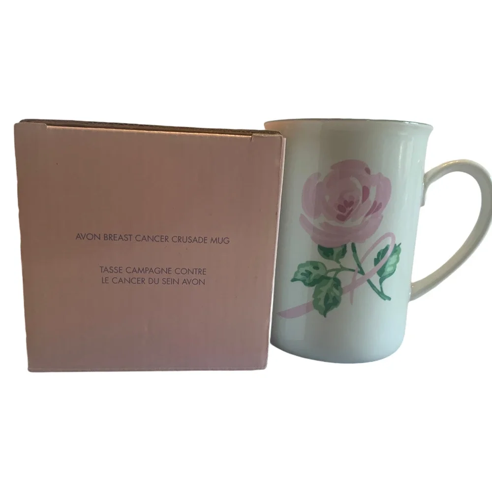 Avon‎ Breast Cancer Crusade Mug NIB 10 oz